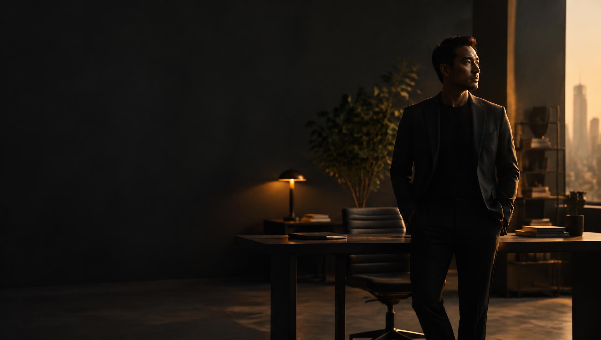 Adept Ventures business leader in a contemporary studio
